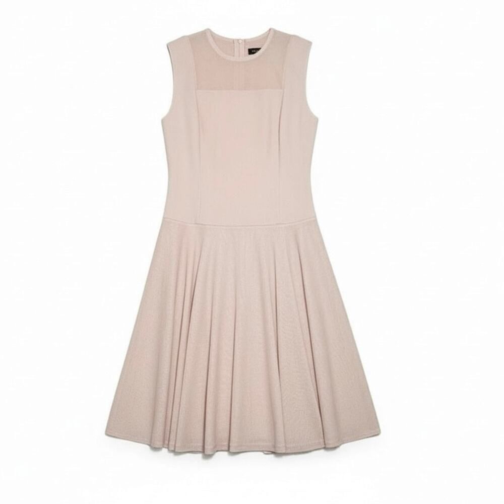 Foxey Blush Pink Sleeveless Fit & Flare Dress 38